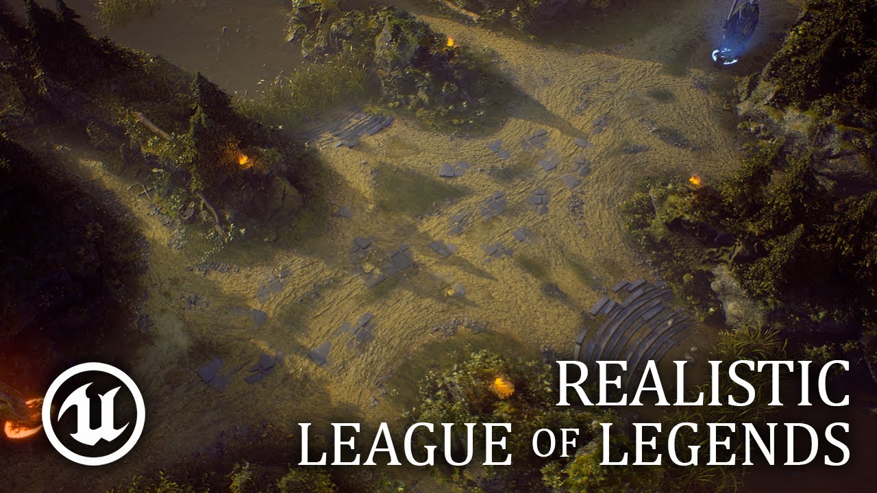 Memukaunya League of Legends di Unreal Engine 4