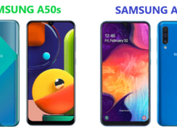 Perbedaan dan Spesifikasi HP Samsung Galaxy A50 dan A50s