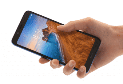 Xiaomi Redmi 7A, Desain genggaman tangan pas